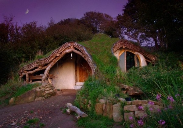 Une maison de Hobbit en Angleterre