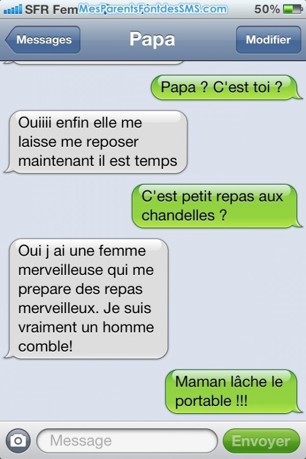 Maman se fait passer pour Papa