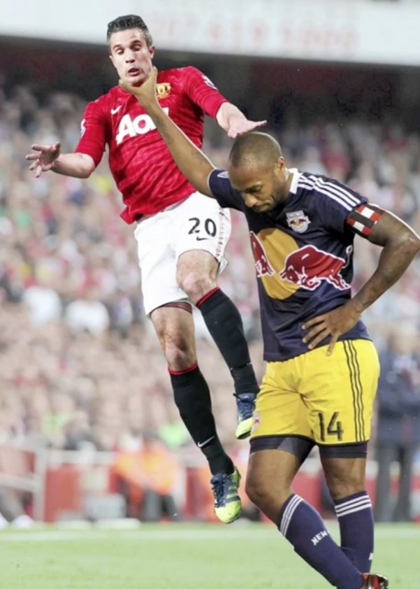 Thierry Henry et son etranglement