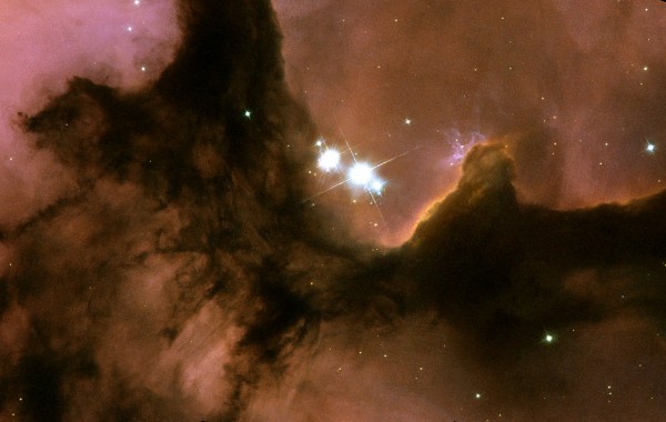 The Heart of the Trifid Nebula