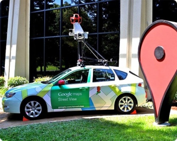 La voiture Google Street