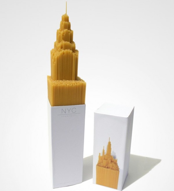 L'Empire State Building en Spaghetti 