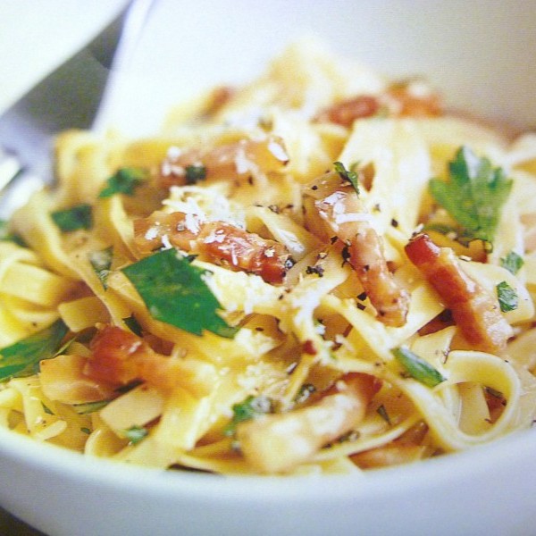 Les Tagliatelles Carbonara