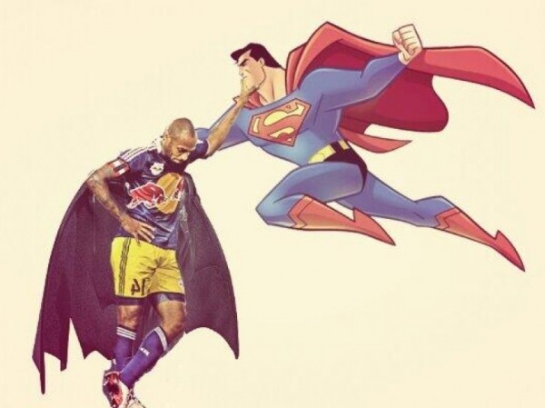 Thierry Henry, plus fort que Superman