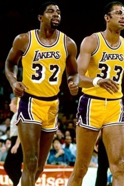 Magic Johnson - Kareem Abdul-Jabbar