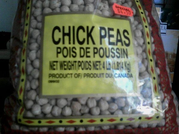 Poussin en pois