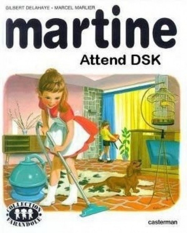 Martine attend DSK