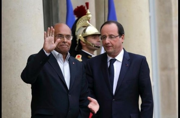 Avec le président tunisien