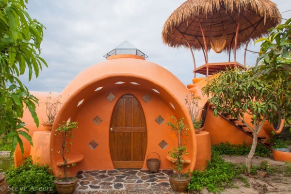 Une maison « Dome Dream Home » en Thaïlande