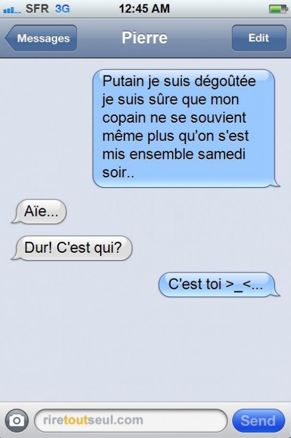 Petit problème d'alcool
