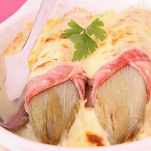 Les Chicons (Endives) au Jambon