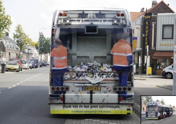 De faux éboueurs