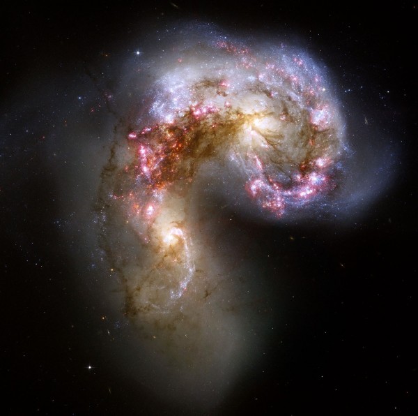 Colliding galaxies make love, not war