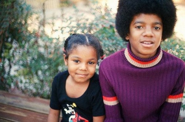 michael and Janet Jackson