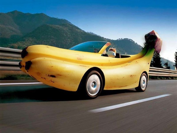 Voiture banane