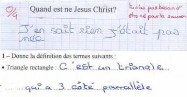 Le Christ est né en ...