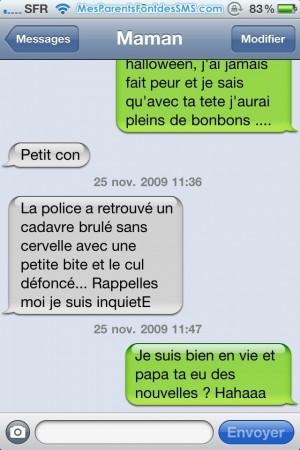 Voter pour Maman blague